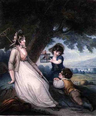 Innocent Captivation, grawerowane i pub. autorstwa Anthony