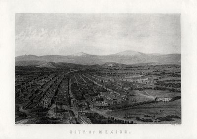 Miasto Meksyk, 1883 autorstwa Henry Adlard