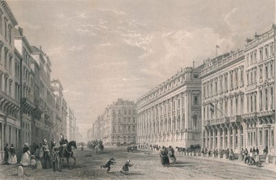 Rue du Chapeau Rouge, Bordeaux, połowa XIX wieku. autorstwa Henry Adlard