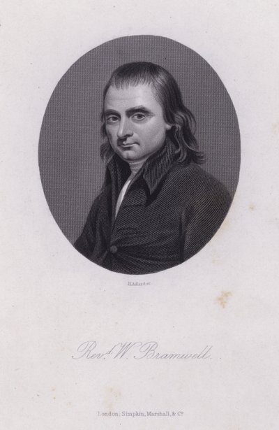 William Bramwell, angielski kaznodzieja metodysta (grawerowanie) autorstwa Henry Adlard