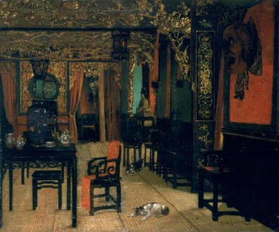 Chińskie wnętrze autorstwa Henry Alexander