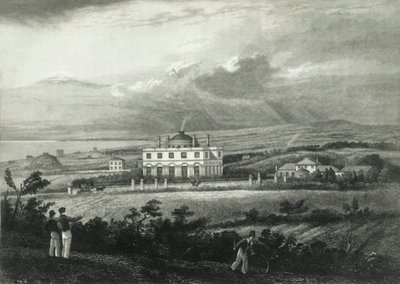 „Świątynia Grammar School, Brighton”, 1835. autorstwa Henry Alexander Ogg