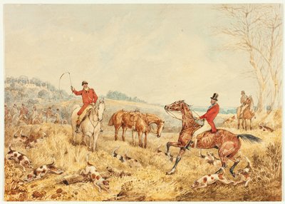Scena polowania autorstwa Henry Alken