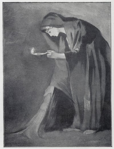 Kobieta ze Wschodu szukająca zgubionej monety (lito) autorstwa Henry Andrew Harper