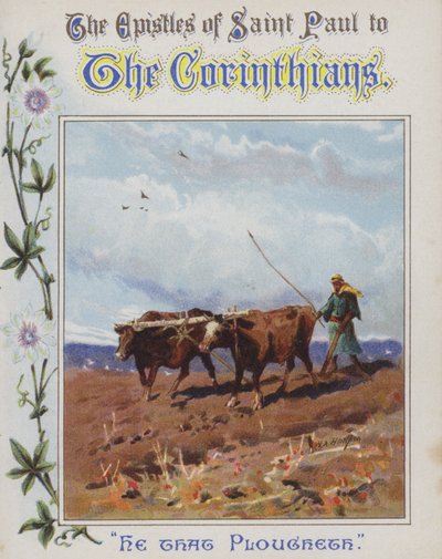 Ten, który orka (chromolitho) autorstwa Henry Andrew Harper