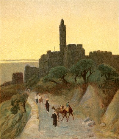 Jerozolima, Wieża Dawida autorstwa Henry Andrew Harper