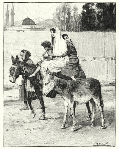 Kilka osób jeżdżących na dupie (lito) autorstwa Henry Andrew Harper