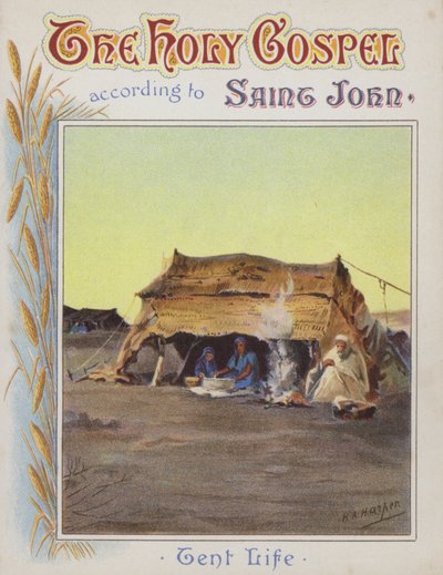 Żywotność namiotu (chromolitho) autorstwa Henry Andrew Harper