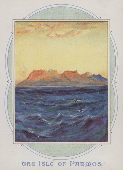 Wyspa Patmos (chromolitho) autorstwa Henry Andrew Harper