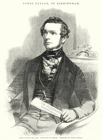 James Taylor (grawerunek) autorstwa Henry Anelay