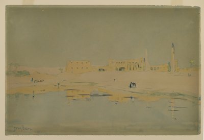 Ruiny Luksoru (wc na papierze) autorstwa Henry Bacon