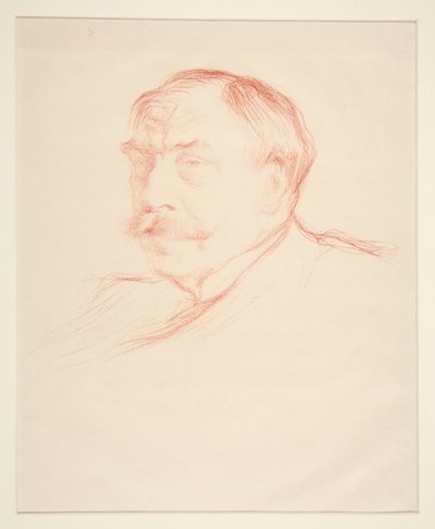 Portret Mirbeau autorstwa Henry Bataille