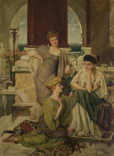Argument, koniec XIX wieku autorstwa Henry Baynton