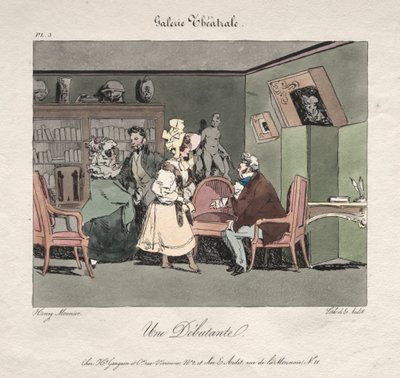 Debiutant autorstwa Henry Bonaventure Monnier