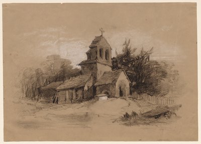 Kościół w krajobrazie autorstwa Henry Bright