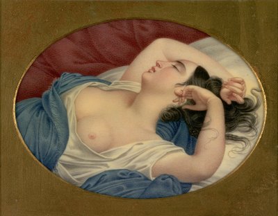 Śpiąca Królewna, ca. 1850. autorstwa Henry Brintnell Bounethea