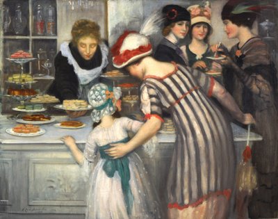 W Cukierni, 1911. autorstwa Henry Caro Delvaille