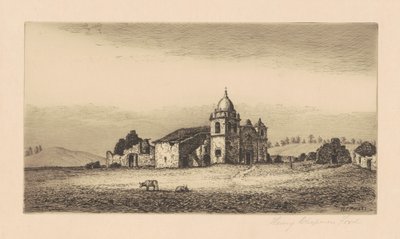 Misja San Carlos Borromeo autorstwa Henry Chapman Ford