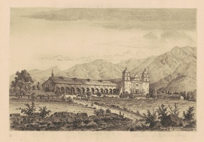 Misja Santa Barbara autorstwa Henry Chapman Ford