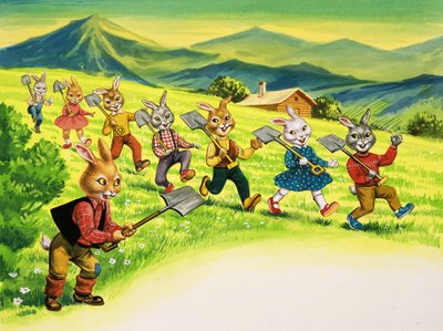 Niedźwiedź Królik autorstwa Henry Charles Fox