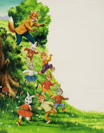 Brer Rabbit autorstwa Henry Charles Fox