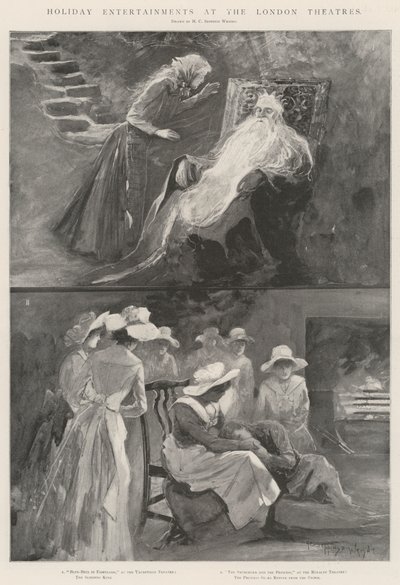 Wakacyjne rozrywki w londyńskich teatrach autorstwa Henry Charles Seppings Wright