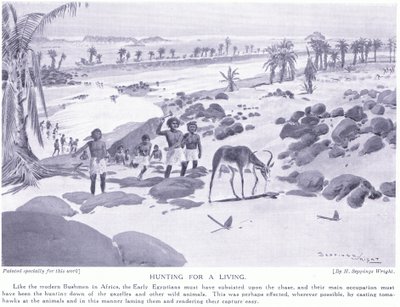 Polowanie na życie, ok. 1920 autorstwa Henry Charles Seppings Wright