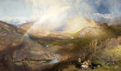 Tęcza, 1862 autorstwa Henry Clarence Whaite