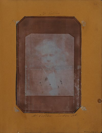 Portret mężczyzny do biustu, prawdopodobnie sir Davida Brewstera autorstwa Henry Collen