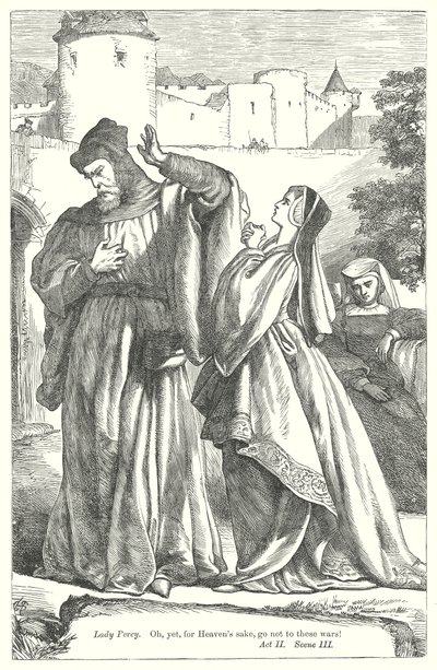 Król Henryk IV część II (rycina) autorstwa Henry Courtney (after) Selous