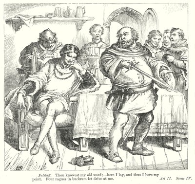 Król Henryk część I (rycina) autorstwa Henry Courtney (after) Selous