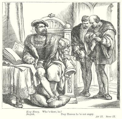 Król Henryk VIII (rycina) autorstwa Henry Courtney (after) Selous