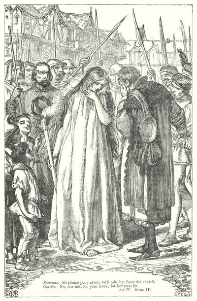 Król Henryk VI część II (rycina) autorstwa Henry Courtney (after) Selous