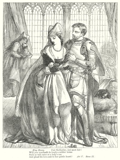 Król Henryk V (rycina) autorstwa Henry Courtney (after) Selous