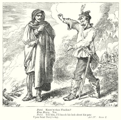 Król Henryk V (rycina) autorstwa Henry Courtney (after) Selous