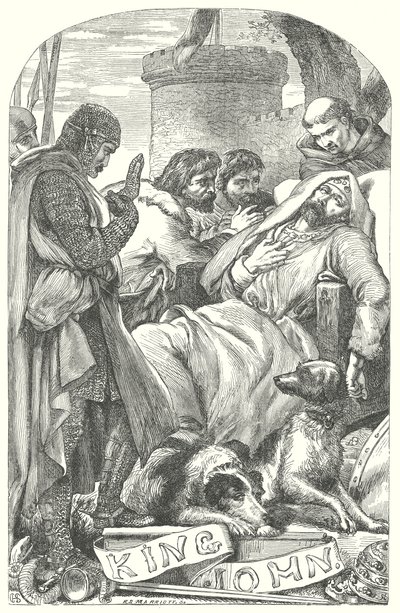 Król Jan (rycina) autorstwa Henry Courtney (after) Selous