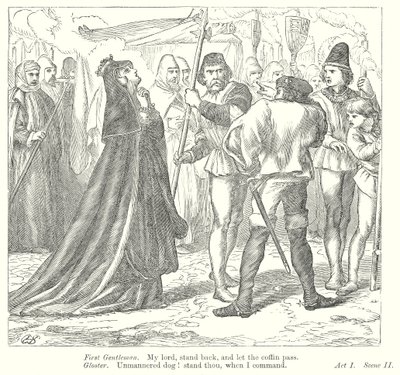 Król Ryszard III (rycina) autorstwa Henry Courtney (after) Selous