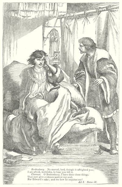 Król Ryszard III (rycina) autorstwa Henry Courtney (after) Selous