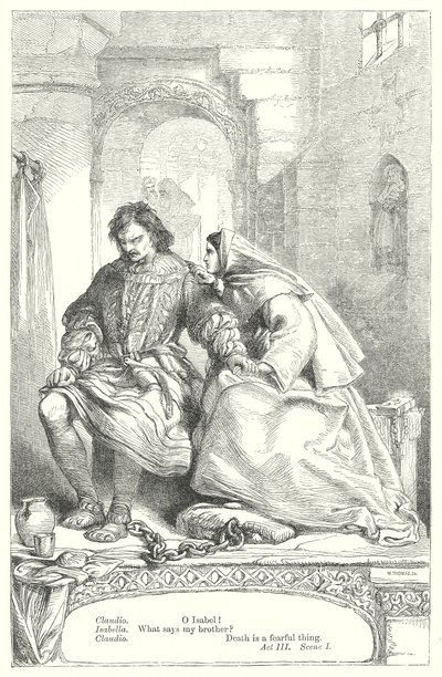 Miarka za miarkę (grawerunek) autorstwa Henry Courtney (after) Selous