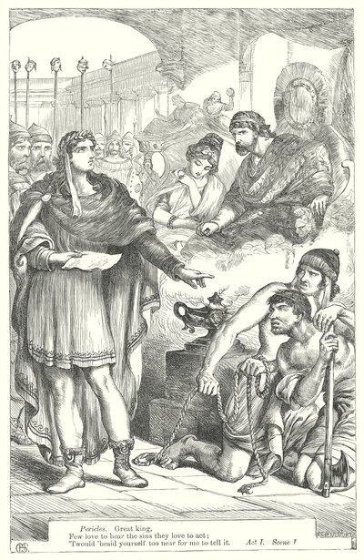Perykles (rycina) autorstwa Henry Courtney (after) Selous