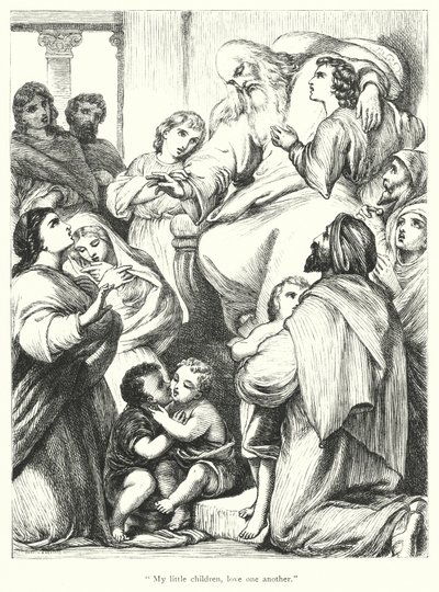Apostoł Jan (rycina) autorstwa Henry Courtney (after) Selous