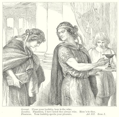 Tymon z Aten (rycina) autorstwa Henry Courtney (after) Selous