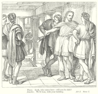 Tymon z Aten (rycina) autorstwa Henry Courtney (after) Selous