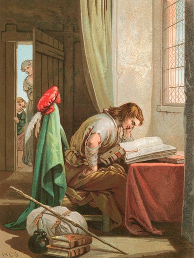 Chrześcijanin płacze i modli się autorstwa Henry Courtney Selous