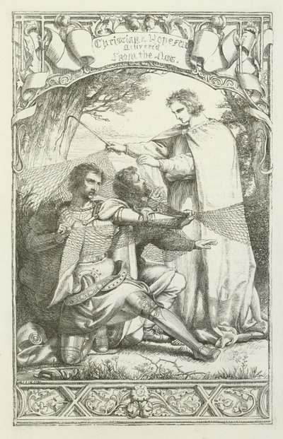 Ilustracja do "Wędrówki Pielgrzyma" Johna Bunyana autorstwa Henry Courtney Selous