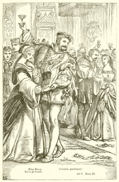 Król Henryk VIII autorstwa Henry Courtney Selous
