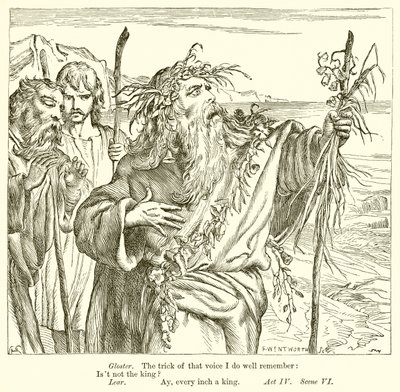 Król Lear autorstwa Henry Courtney Selous