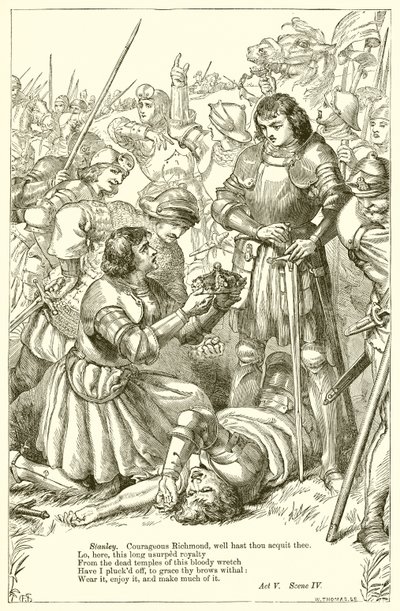 Król Ryszard III autorstwa Henry Courtney Selous