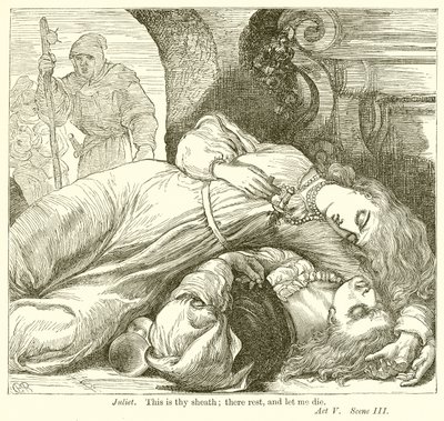 Romeo i Julia autorstwa Henry Courtney Selous