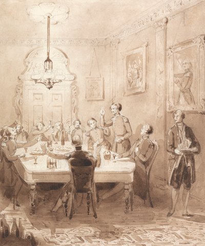 Życie szlachcica: scena siódma - Mesa autorstwa Henry Dawe